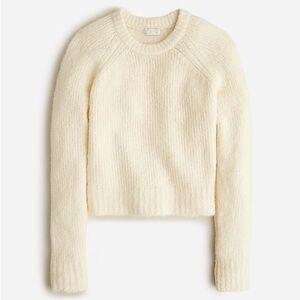 J. Crew Crewneck Sweater in Brushed Italian Yarn